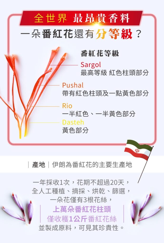 全世界最昂貴香料   一朵番紅花還有分等級？