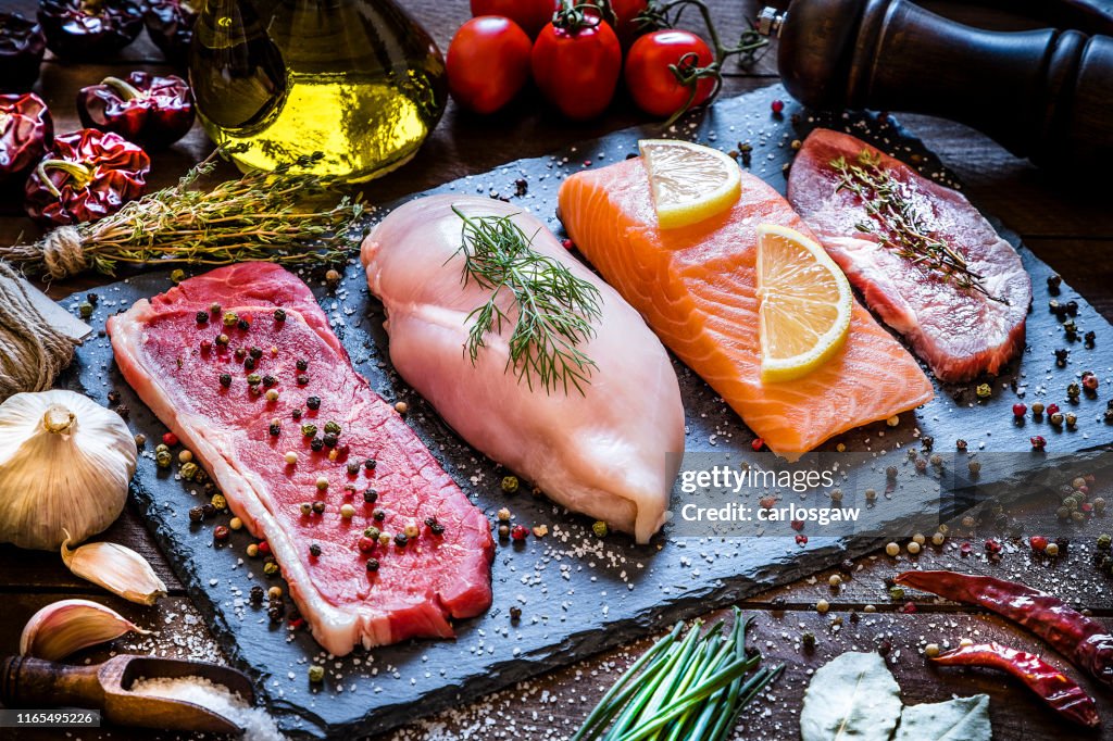 富含鐵食物包括牛肉、豬血、豬肝、牡蠣、蜆、鮭魚等 富含鐵食物包括牛肉、豬血、豬肝、牡蠣、蜆、鮭魚等